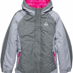 Gerry 3 in 1 Winter Hooded Kids Girl Jacket XS 5/6